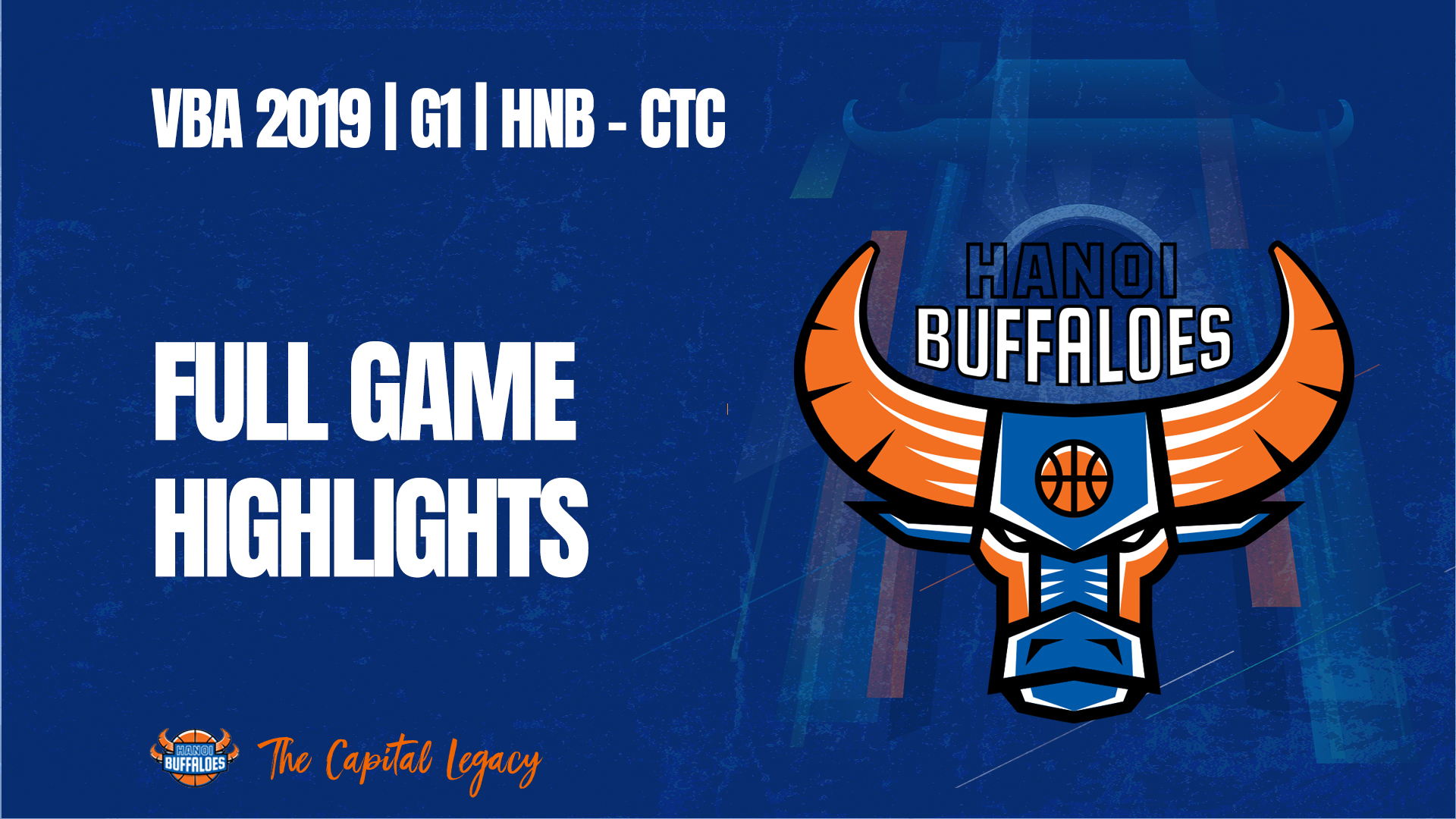 VBA 2019 | GAME 1️⃣ || HIGHLIGHTS | HANOI BUFFALOES – CANTHO CATFISH
