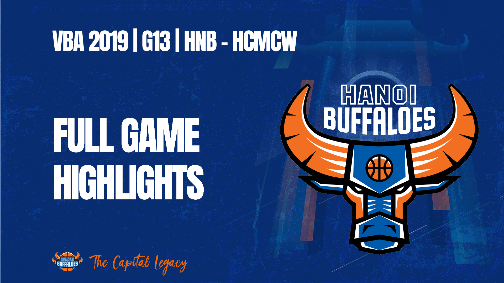 VBA 2019 | Game 13 | HNB vs HCMCW | Full game highlights
